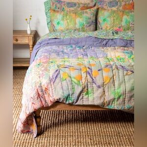 Natural Life Sweet Dreams Reversible Gauze Quilt - King Size